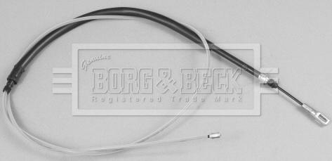 Borg & Beck BKB2396 - Трос, гальмівна система autozip.com.ua