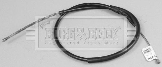 Borg & Beck BKB2343 - Трос, гальмівна система autozip.com.ua