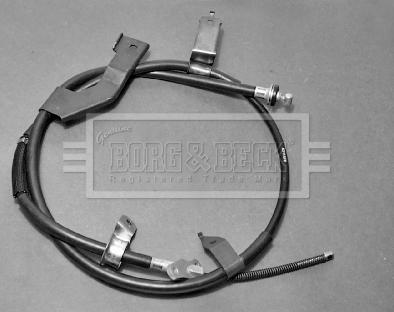 Borg & Beck BKB2333 - Трос, гальмівна система autozip.com.ua