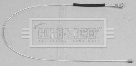 Borg & Beck BKB2321 - Трос, гальмівна система autozip.com.ua