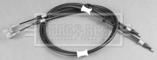 Borg & Beck BKB2268 - Трос, гальмівна система autozip.com.ua