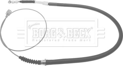 Borg & Beck BKB2236 - Трос, гальмівна система autozip.com.ua