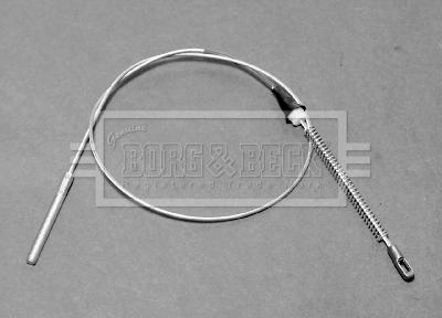 Borg & Beck BKB2272 - Трос, гальмівна система autozip.com.ua