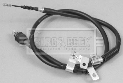 Borg & Beck BKB2799 - Трос, гальмівна система autozip.com.ua