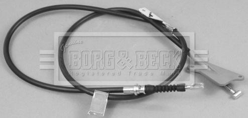Borg & Beck BKB2758 - Трос, гальмівна система autozip.com.ua