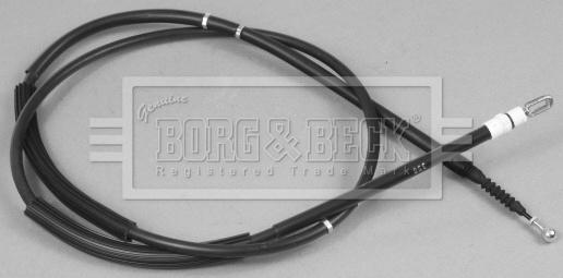 Borg & Beck BKB2768 - Трос, гальмівна система autozip.com.ua