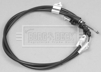 Borg & Beck BKB2708 - Трос, гальмівна система autozip.com.ua