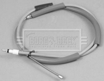 Borg & Beck BKB2780 - Трос, гальмівна система autozip.com.ua