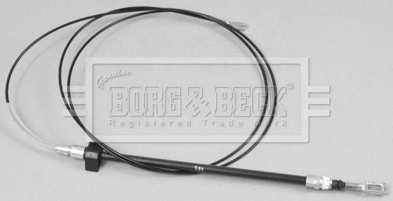 Borg & Beck BKB2739 - Трос, гальмівна система autozip.com.ua