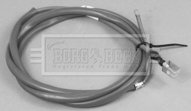 Borg & Beck BKB2776 - Трос, гальмівна система autozip.com.ua