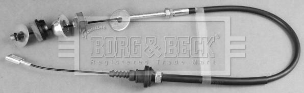 Borg & Beck BKC2041 - Трос, управління зчепленням autozip.com.ua