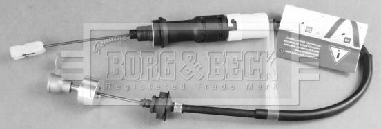 Borg & Beck BKC2039 - Трос, управління зчепленням autozip.com.ua