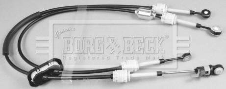 Borg & Beck BKG1090 - Трос, ступінчаста коробка передач autozip.com.ua