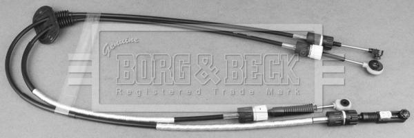 Borg & Beck BKG1050 - Трос, ступінчаста коробка передач autozip.com.ua