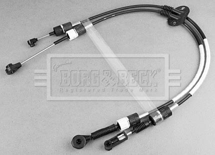 Borg & Beck BKG1051 - Трос, ступінчаста коробка передач autozip.com.ua