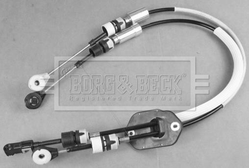 Borg & Beck BKG1154 - Трос, ступінчаста коробка передач autozip.com.ua