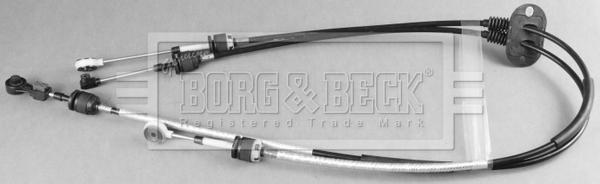Borg & Beck BKG1109 - Трос, ступінчаста коробка передач autozip.com.ua