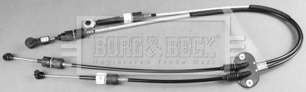 Borg & Beck BKG1105 - Трос, ступінчаста коробка передач autozip.com.ua
