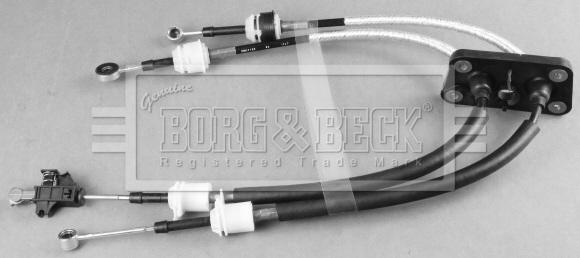 Borg & Beck BKG1100 - Трос, ступінчаста коробка передач autozip.com.ua