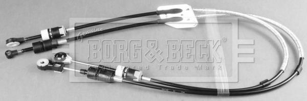 Borg & Beck BKG1132 - Трос, ступінчаста коробка передач autozip.com.ua
