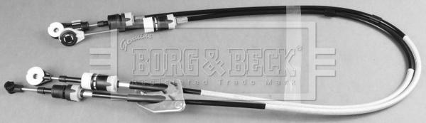 Borg & Beck BKG1129 - Трос, ступінчаста коробка передач autozip.com.ua