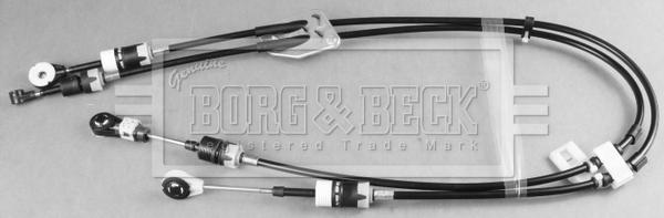 Borg & Beck BKG1128 - Трос, ступінчаста коробка передач autozip.com.ua