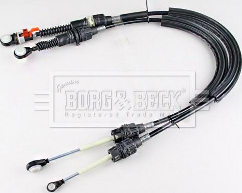 Borg & Beck BKG1237 - Трос, ступінчаста коробка передач autozip.com.ua