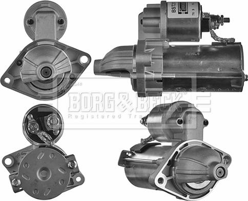 Borg & Beck BST2132 - Стартер autozip.com.ua