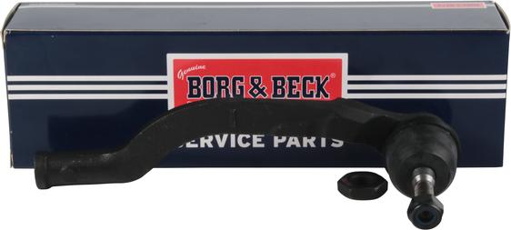 Borg & Beck BTR4990 - Наконечник рульової тяги, кульовий шарнір autozip.com.ua
