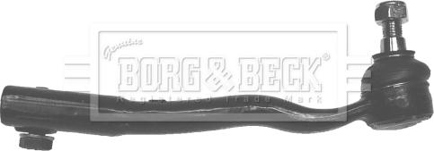 Borg & Beck BTR4582 - Наконечник рульової тяги, кульовий шарнір autozip.com.ua