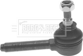 Borg & Beck BTR4008 - Наконечник рульової тяги, кульовий шарнір autozip.com.ua