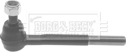 Borg & Beck BTR4159 - Наконечник рульової тяги, кульовий шарнір autozip.com.ua