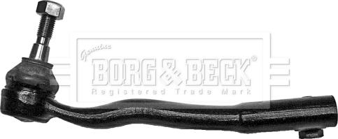 Borg & Beck BTR4800 - Наконечник рульової тяги, кульовий шарнір autozip.com.ua