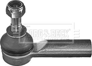 Borg & Beck BTR4359 - Наконечник рульової тяги, кульовий шарнір autozip.com.ua