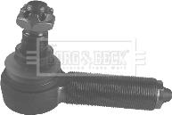 Borg & Beck BTR4386 - Наконечник рульової тяги, кульовий шарнір autozip.com.ua