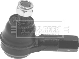 Borg & Beck BTR4323 - Наконечник рульової тяги, кульовий шарнір autozip.com.ua