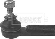 Borg & Beck BTR4211 - Наконечник рульової тяги, кульовий шарнір autozip.com.ua