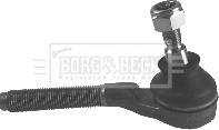 Borg & Beck BTR4276R - Наконечник рульової тяги, кульовий шарнір autozip.com.ua