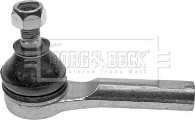 Borg & Beck BTR4798 - Наконечник рульової тяги, кульовий шарнір autozip.com.ua