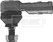 Borg & Beck BTR4756 - Наконечник рульової тяги, кульовий шарнір autozip.com.ua