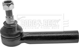 Borg & Beck BTR4728 - Наконечник рульової тяги, кульовий шарнір autozip.com.ua