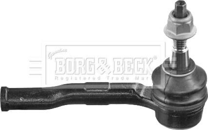 Borg & Beck BTR5962 - Наконечник рульової тяги, кульовий шарнір autozip.com.ua