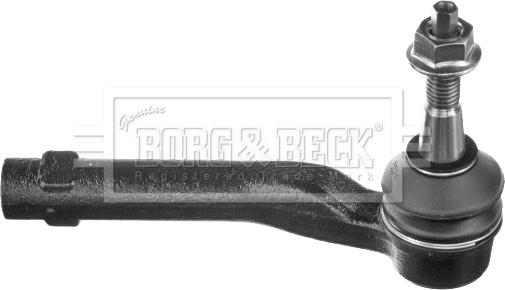 Borg & Beck BTR5989 - Наконечник рульової тяги, кульовий шарнір autozip.com.ua