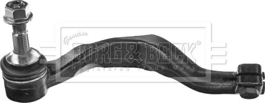 Borg & Beck BTR5984 - Наконечник рульової тяги, кульовий шарнір autozip.com.ua