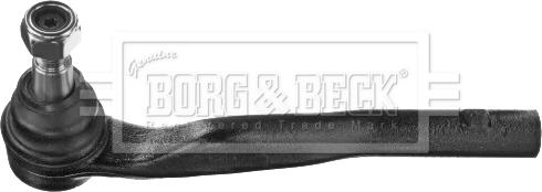 Borg & Beck BTR5980 - Наконечник рульової тяги, кульовий шарнір autozip.com.ua
