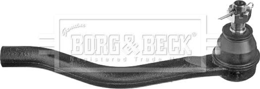 Borg & Beck BTR5975 - Наконечник рульової тяги, кульовий шарнір autozip.com.ua