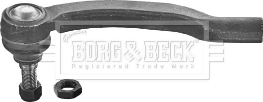 Borg & Beck BTR5413 - Наконечник рульової тяги, кульовий шарнір autozip.com.ua