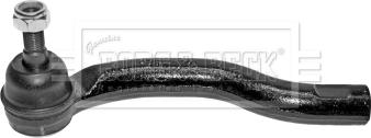 Borg & Beck BTR5481 - Наконечник рульової тяги, кульовий шарнір autozip.com.ua