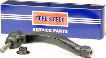 Borg & Beck BTR5488 - Наконечник рульової тяги, кульовий шарнір autozip.com.ua
