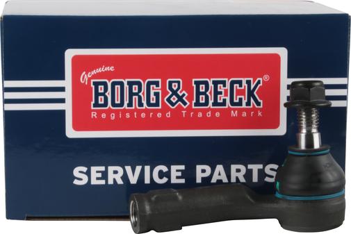 Borg & Beck BTR5520 - Наконечник рульової тяги, кульовий шарнір autozip.com.ua